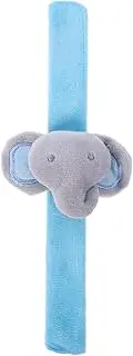 Kisangel Plush Animal Slap Bracelet Soft Elephant Cartoon Wristband Safe for Party Favors for Birthdays Special Events Easy to Use
