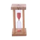 5 Minutes Sand Timer Kids Toy Gifts Teeth Brush Hourglass Home Decor(Red)