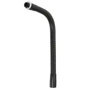 20cm/8" Metal Gooseneck Flexible M10 Hose for Universal Holder Black