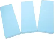 HOODANCOS Packing Foam Sheets 3pcs Xps Foam Sheets for DIY Scene Model Making Material
