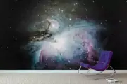 3D Space Nebula Wallpaper Wall Mural Removable Self-adhesive 96