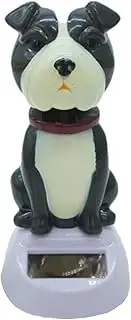 Dog Car Dashboard - Dashboard Bobble Head, Window Car Dashboard Decor | Easy Carry Standing Dog Design Solar Dashboard Decoration Toy, Head Shaking Dash Figurine for Auto Interior Decor