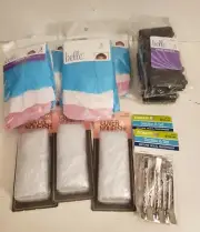 Bathroom Junk Drawer Hair Dresser, Foam Rollers, Conair,Lot, Condition is "New.