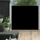Side Awning Retractable Adjustable Width Balcony Patio Sun Shade Privacy Screen