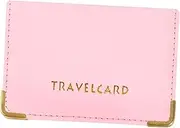 Tofficu 2 Pcs Id Case Bank Id Card Wallet Document Holder for Travelling Travel Card Case Cover Ultra Thin Wallet Small Card Case Portable Card Holder Credit Bag Plastic
