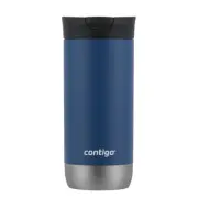 Contigo Blue Corn Huron Snapseal 473ml Travel Mug Stainless Steel Drinking Cup