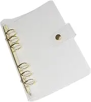 HYTROVE Refillable Planner Binder Cover PVC Shell with Glitter Versatile Business Binder for School Office Travel and Organizing Documents