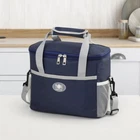Multi-compartment Large Capacity Lunch Bag Thickened Insulation Bag Travel Use