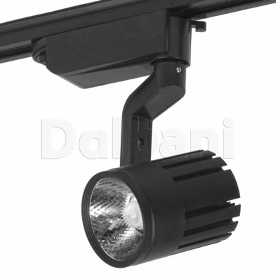 5PCS Modern LED Track Light Black 20w 3000K 2100LM COB Office Home Showroom