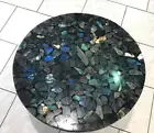 Labradorite Table Top / Console Labradorite Gems Stone Table Top for Coffee Slab