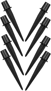 TOYANDONA 8pcs Aluminum Ground Spikes Durable Metal Replacement Stakes for Solar Lights Stylish Outdoor Pathway Lighting for Garden Lawn and Park Use