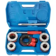 Draper Tools Imperial Ratchet Pipe Threading Kit (7 Piece)