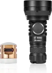 LUMINTOP GT Nano Keychain Torch 450 Lumens Rechargeable Mini Flashlight
