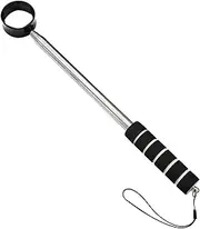 Auto-plaza 9 Feet Aluminum Alloy Golf Ball Retriever Telescopic Black for Water Golf Ball Picker Grabber Golf Accessories