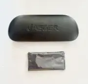 Jaeger Glasses Case With Cleaning Cloth 16x5.5x2cm