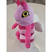 Pink Bee 10" Sqwishland fun plush toy NWOT