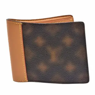 【Louis Vuitton 路易威登】M81583 經典SLENDER系列Monogram帆布波浪型短夾