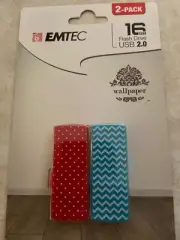 Emtec 16GB Flash Drive M700 Wallpaper 2-Pack - ECMMD16GM700WPP201
