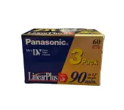 3 Panasonic Mini DV DVC DIGITAL VIDEO CASSETTE TAPES DVM60EJ3P Linear Plus