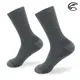 ADISI 羊毛保暖襪 AS22052 / 黑灰 (毛襪 羊毛襪 中筒襪 滑雪襪)