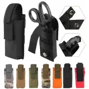 Tactical Magazine Molle Pouch Flashlight Case Outdoor Hiking Hunting Knife Bag