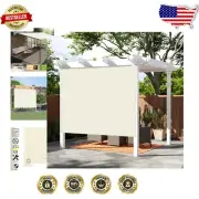 Elegant Beige Shade Cloth 4'x12' - Sun Shade Screen with Grommets