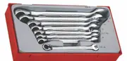 Teng TT6508R - Ratchet Combination Spanner Set Metric