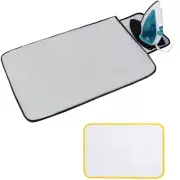 Compact Portable Ironing Mat Board Pad Cover for Travel Washer Dryer or Anywhere