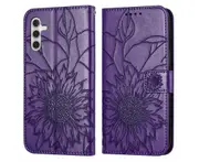 Shock-absorb Protection Case for Samsung Galaxy A55 - Dark Purple