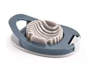 E06 2PCS Plastic Egg Cutter Creative Kitchen Gadgets Preserved Egg Separator Multifunctional Egg Slicer Kitchen Gadgets