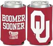 NCAA University Oklahoma Sooners 1 Pack 12 oz. 2-Sided Can Cooler