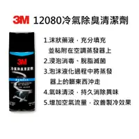 在飛比找蝦皮購物優惠-3M 12080 冷氣除臭清洗劑  PN12080 冷氣除臭