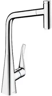 NEW Oliveri Hansgrohe 14884003 Metris Select 320 Pull Out Kitchen Mixer Tap