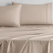 Sheridan Cobart 400TC Sheet Set in Birch Size: King Cotton