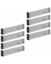 M Design Set Of 12 Adjustable Drawer Dividers