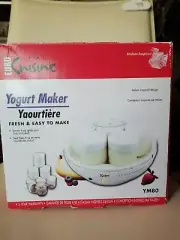 NEW Euro Cuisine Electric Yogurt Maker Model YM80 6 Jars