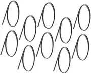 Hoement Guitar Edge Protector 10pcs Black Abs Material Binding Strips for Guitar Decor