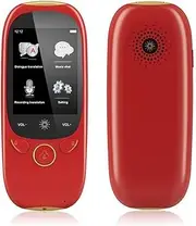 K1 2.0 Inch Screen Voice Translator Smart Business Travel AI Translation Machine 512MB+4GB 45 Languages Translator Decoration Bathing in Sunlight Learned extensively FANDIAO