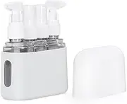 Travel Size Toiletries, 4pcs Travel Containers, Travel Bottles Leak Proof with Labels, TSA Approved Reusable Containers For Toiletries