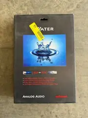 AudioQuest Water XLR Analog Audio Interconnect Cables - Pair, 2.0 meters, NEW