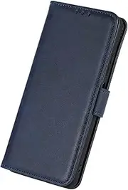 Case for Apple iPhone 16e, Magnetic Flip Leather Premium Wallet Phone Case, with Card Slot and Folding Stand, Case Cover for Apple iPhone 16e.(Blue)