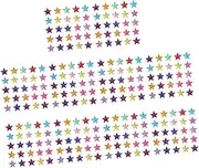 TEHAUX Star Gem Stickers 10 Sheets Self-adhesive Acrylic Gems Rhinestone Applique for Diy Projects