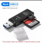 USB3.0 Micro SD Card Reader, 5 Gbps 2-In-1 SD Card Reader to USB Adapter