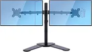 Floating TV Stand, Multifunction Dual Monitor Stand Mount, Full Motion Articulating Monitor Arm, Monitor Mount with Swivel,Tilt,Height Adjustable, Fits 10-27inch Screen TV Mount TV Stand