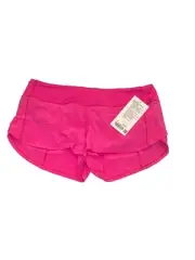 New Women's Lululemon Speed Up LR Short 2.5” Lined - Pink - Size 10