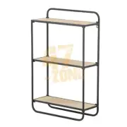 Wall Shelf Decor Black Brown Indoor Outdoor Living Dining Room