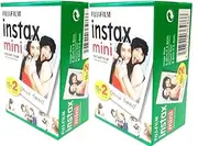 FujiFilm Instax Mini Film (40 Shots) Multi Pack For Mini 8-9 & all Fuji Mini Cameras