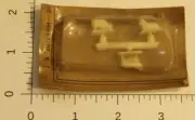 Ho Scale 3 Plastic White Sheep On Plastic in Package Model Train Accessories