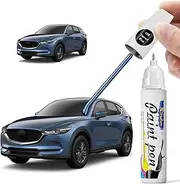 XTryfun 45B Eternal Blue Touch Up Paint Compatible with Mazda, DIY Car Paint Scratch Repair, Quick & Easy Fix Automotive Scratch Repair for CX-5/CX-3/Mazda3/Miata/MX-5