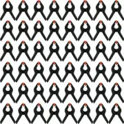 48 Pack 4" Spring Clamps Plastic Muslin Clamps Lot bulk wholesale